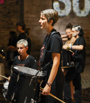 CLASSES PERCUSSIONS ET BATTERIE DU CONSERVATOIRE - photo Patrice EMERAUD